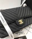Сумка Chevron Caviar Medium Classic Double Flap